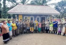 Resmikan Bedah Rumah di Mesuji Makmur, Ini Pesan Kapolres OKI