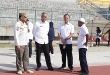Berikan Dukungan Kepada Atlet Lampung, Pj. Gubernur Samsudin Tinjau Pemusatan Latihan Daerah