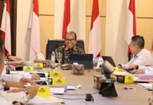 Pj. Gubernur Lampung Pimpin Rapat Evaluasi Pencapaian Target Pendapatan Tahun 2024