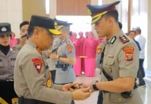 Kapolda Pimpin Sertijab 23 Personel Polda Lampung