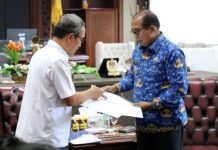 Pj. Gubernur Samsudin Terima Kunjungan Jajaran Civitas Akademika Polinela