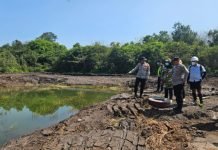 Polsek Sungai Menang Adakan Patroli Gabungan Tanggulangi Karhutla