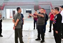 Jelang Kapolri Cup 2024, Kawasan GWH Lampung Selatan Dibersihkan