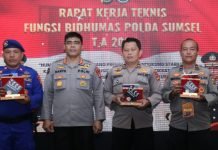 Humas Polres OKI Raih Dua Juara Sekaligus dalam Lomba HUT Bhayangkara ke-78