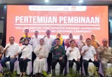 UDD Pembina PMI Provinsi Lampung Adakan Pembinaan Bimtek Percepatan Proses Akreditasi