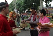 Rangkaian Welcome Parade Penyambutan Kapolres Lubuk Linggau