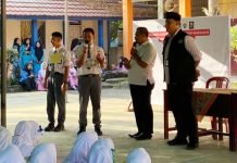 BNNK OKI Kembali Sosialisasikan P4GN, Kali Ini Sasarannya di SMKN 1 dan 2 Kayuagung