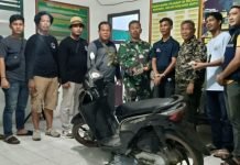 Aksi Sigap Personel Unit Intel Kodim 0402/OKI-OI Berhasil Tangkap Dugaan Pembegalan