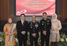 Pesan Pj. Bupati Tubaba di Hari Jadi Bhayangkara ke-78