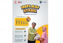 Rilis BPS: Inflasi OKI Stabil Dibawah Target Nasional