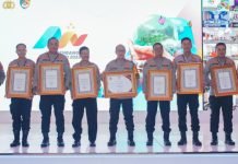 Tinta Emas Kembali Ditorehkan Polda Sumsel, Raih Penghargaan Reformasi Birokrasi Polri WBK WBBM Pada Musrenbang Polri 2024