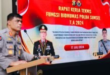 Rakernis Bidang Humas Polda Sumsel, Kombes Sunarto Serahkan Tropi Hingga Umumkan Pemenang Lomba