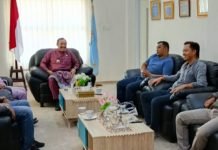 Pj. Bupati Kerinci Asraf Terima Kunjungan Aliansi Wartawan dan LSM Kerinci Mudik