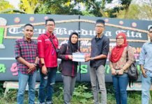 PWI OKI Berikan Santunan Kepada Novan Wijaya