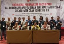 Bawaslu OKI Gelar Sosialisasi Pengawasan Partisipatif Hadapi Pilkada Serentak 2024