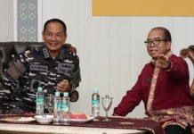 Pj. Gubernur Samsudin Gelar Silaturahmi dengan Wakasal Laksamana Madya TNI Erwin S. Aldedharma