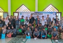 BNNK OKI Berikan Penyuluhan P4GN ke Masyarakat Desa Simpang 3 Abadi