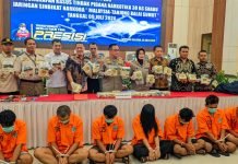 Polda Lampung Gagalkan Pengiriman 30 Kg Sabu di Tol Bakauheni