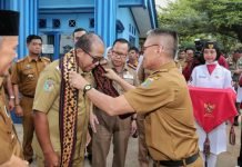 Pj. Gubernur Samsudin Tinjau Pelaksanaan PPDB dan Daftar Ulang Disejumlah Sekolah