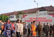 Laksanakan Apel dan Gelar Pasukan Siaga Karhutla, Ini Imbauan Kapolres OKI