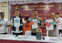 Polda Sumsel Tangkap Pemilik Sumur Minyak Ilegal yang Terbakar Hingga Cemari Sungai Dawas