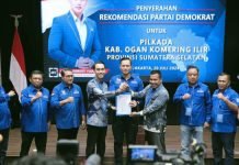 Dapat Rekomendasi dari Demokrat, Paslon Muchendi-Supriyanto Siap Berkompetisi di Pilkada OKI