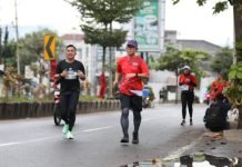 Sekdaprov Fahrizal Lepas Peserta Krakatau PSMTI Run