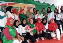 Relawan Garrda Adakan Turnamen Voli Cup Ratu Dewa 2024