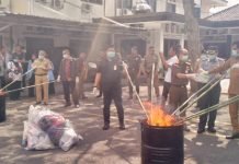 Kejari OKI Musnahan Barang Bukti yang Sudah Inkracht Tahap I