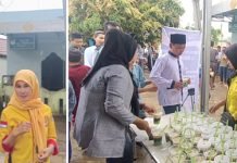 Program Jumat Berkah, Aipda Muhammad Aliudin Berbagi Es Bagi Jemaah Sholat Jumat