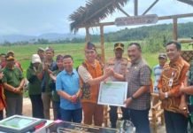 Baru Semerah Lolos 50 Besar ADWI 2024, Pj. Bupati Kerinci Dampingi Kemenparekraf Tinjau Wisata Buluh Perindu