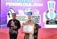 Sekretariat DPRD Provinsi Lampung Kembali Raih Penghargaan Terbaik Pertama di Ajang JDIH Award