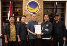 Hasil Survei Elektabilitas Diatas 50 Persen, Alasan Nasdem OKI Berikan Rekomendasi Paslon Muri
