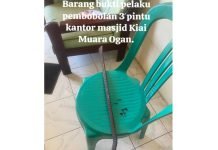Terkait Kasus Pembobolan Kantor Masjid Kiai Muara Ogan, Pengurus Masjid Sudah Tahu Dalangnya