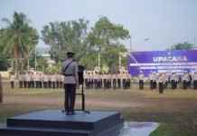 Polres OKI Gelar Upacara Hari Juang Polri 2024