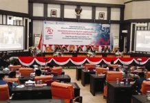 DPRD OKI Gelar Rapat Paripurna Dengarkan Pidato Kenegaraan Presiden Jokowi