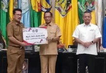 Pemkab Lampung Selatan Terima Insentif Fiskal Rp 5,5 Miliar dari Kemenkeu RI