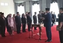 Pj. Bupati Kerinci Lantik Pejabat Eselon III dan IV