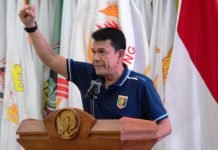 Danrem 043/Gatam Hadiri Pelepasan Kontingen Lampung Untuk PON XXI Aceh-Sumatera Utara Tahun 2024