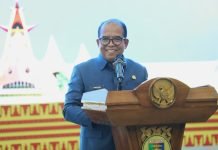 Pj. Gubernur Syamsudin Lepas Kontingen Porwanas PWI Lampung