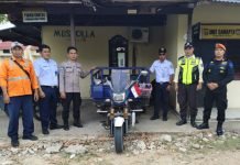 Polsuska Amankan Pencuri Penambat Rel KA di Wilayah Belambangan Pagar