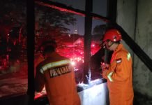 Kantor Kemenag Kota Bandar Lampung Terbakar