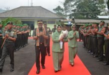 Kunjungi Kodim 0422/LB, Ini Pesan Danrem 043/Gatam Kepada Para Prajurit