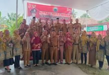 Pasar Murah Pemkab Lampung Selatan di Kecamatan Sidomulyo Diserbu Warga