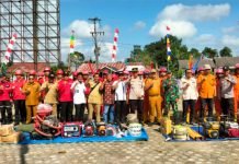 Forkopimca Tulung Selapan Gelar Apel Siaga Karhutla 2024