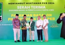 Resmi, Cak Imin Serahkan Dukungan PKB ke Dja’far Shodiq-Abdiyanto