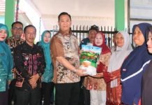 Kunjungan Perdana ke SDL, Pj. Bupati Muara Enim Buka GPM di Desa Babatan