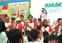 Program Genius Diluncurkan, Ribuan Siswa SD di OKI Dapat Makan Bergizi Gratis