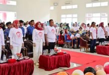 Nanang dan Winarni Hadiri Peringatan Hari Anak Nasional ke-40 Tingkat Kabupaten Lampung Selatan