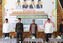 Pj. Gubernur Samsudin Apresiasi Praktik Pertanian Buah Melon Sultan dengan Teknologi IoT